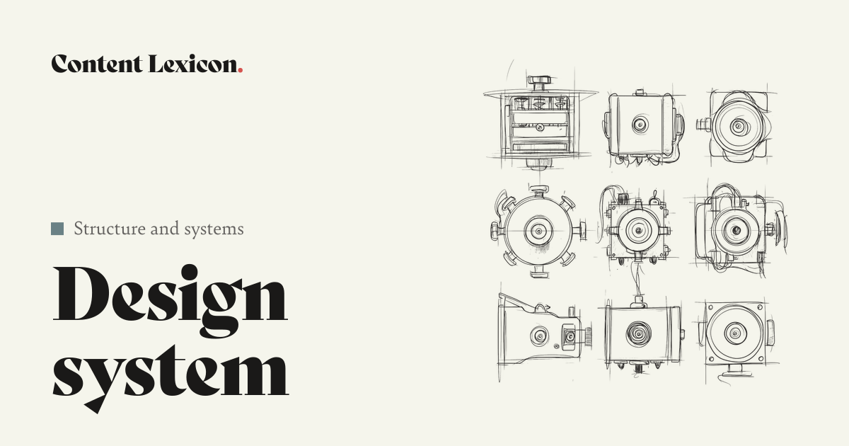 Design system | Content Lexicon